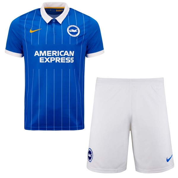 Camiseta Brighton Replica Primera Ropa Niños 2020/21 Azul